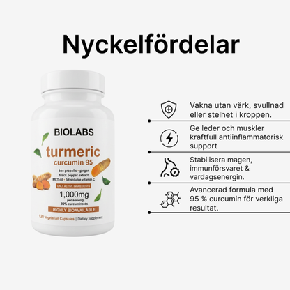 Biolabs - Turmeric Curcumin 1000mg